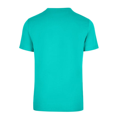 Mens Cotton Round Tees Premiers Fruit Green Back View
