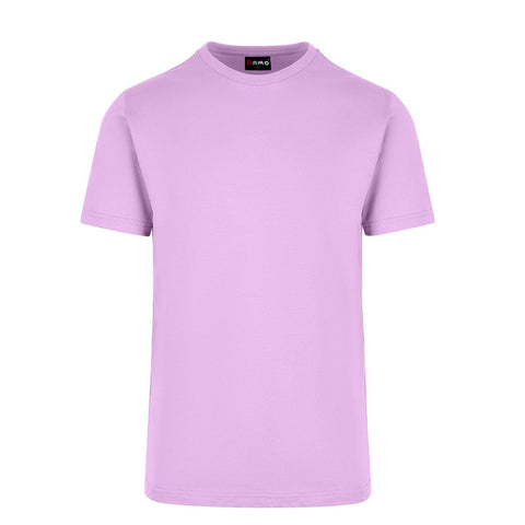 Mens Cotton Round Tees Premiers Lilac Front View