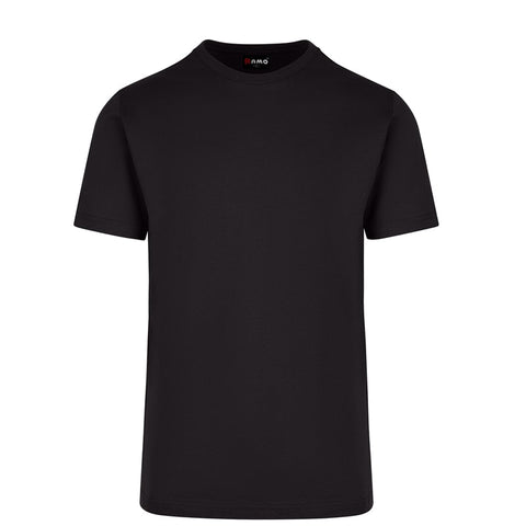 Mens Cotton Round Tees Reapers Trippin Black Front View
