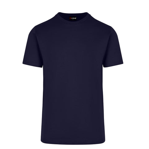 Mens Cotton Round Tees Premiers Navy Front View