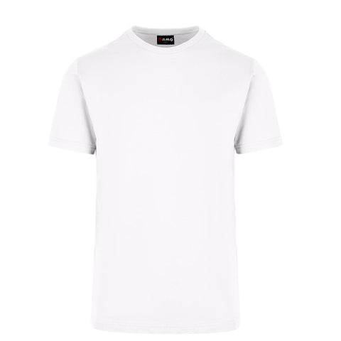 Mens Cotton Round Tees Reapers Trippin White Front View