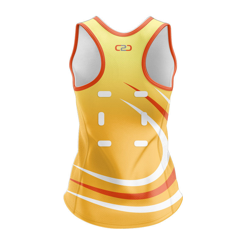 Netball Singlet 109 Ladies Racerback Design Your Own Custom– Coast 2 ...