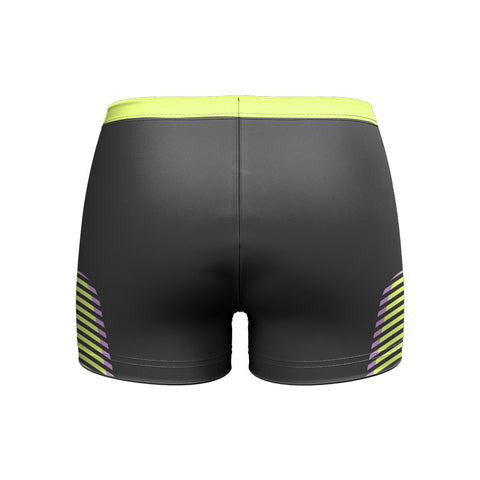 Design Your Own Custom Allsorts Bike Shorts Back View