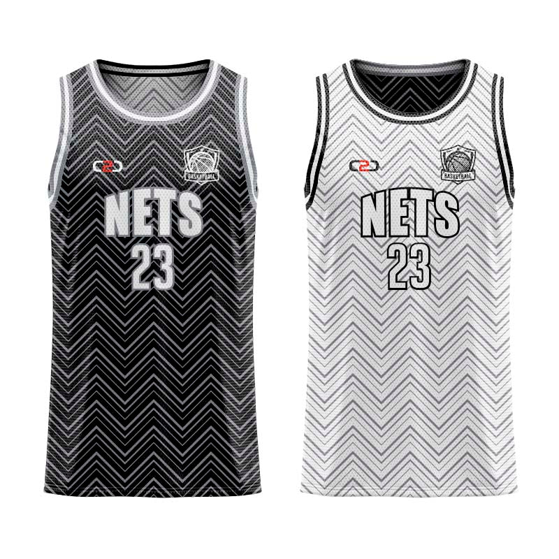 Nets Core Reversible Basketball Singlet Design Your Own Coast 2 Coast ...