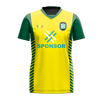 Custom Boomers Soccer Jersey Front View
