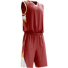 Silver Collection Basketball Singlet Red