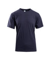 Unisex Hype Seamless Tee Navy Front View