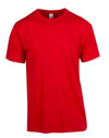 Unisex Modern Fit Tee Red Front