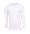 Kids Long Sleeve T-shirts White Front View