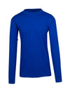 Long Sleeve T-shirt Royal Blue Front View