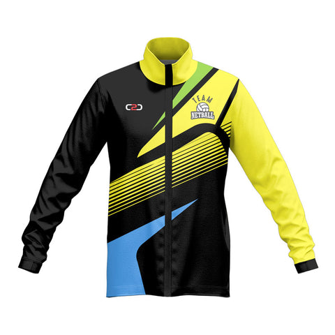 Custom Conquer Tech Jacket Front View