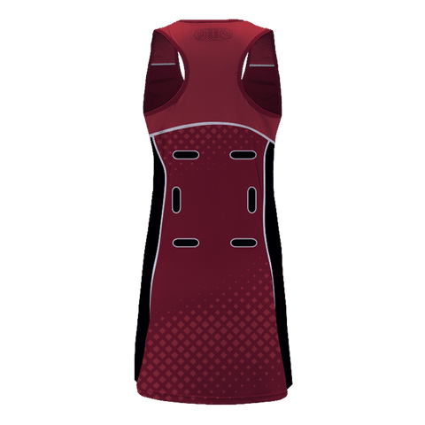 Custom Unstoppable Netball Dress 105 Back View