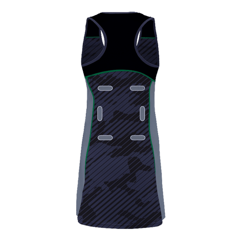 Custom Unstoppable Netball Dress 107 Back View