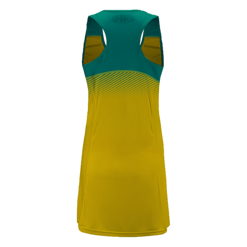 Custom Unstoppable Netball Dress 113 Back View