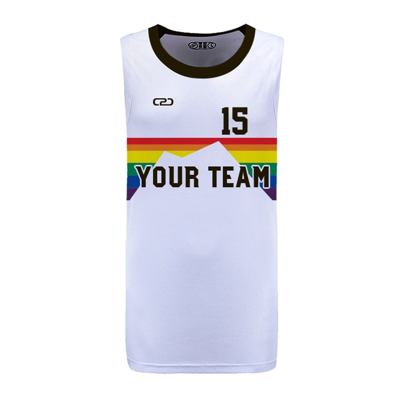 Custom Diamonds Slimfit Hp Split Basketball Singlet