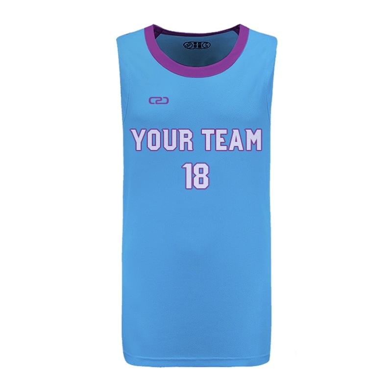 Custom Hawks Icon Slimfit Hp Split Basketball Singlet main image 1