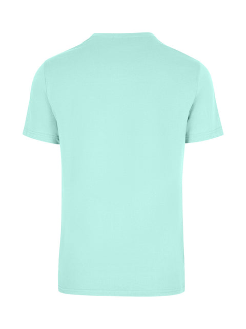 Mens Cotton Round Tees Reapers Trippin Fresh Mint Back View